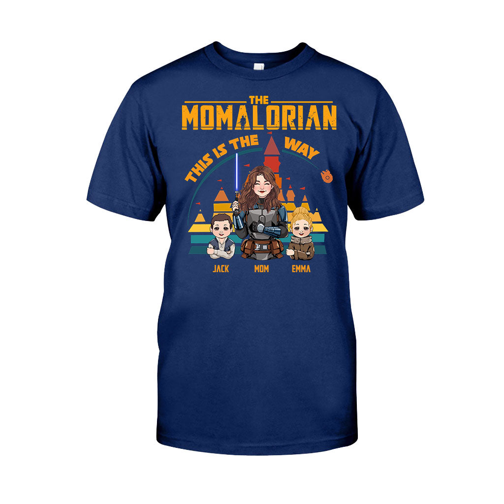 Mamalorian Dadalorian - Personalized Mother T-shirt And Hoodie