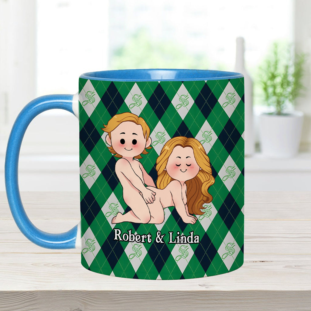 Chamber Of Secrets - Personalized Couple Accent Mug