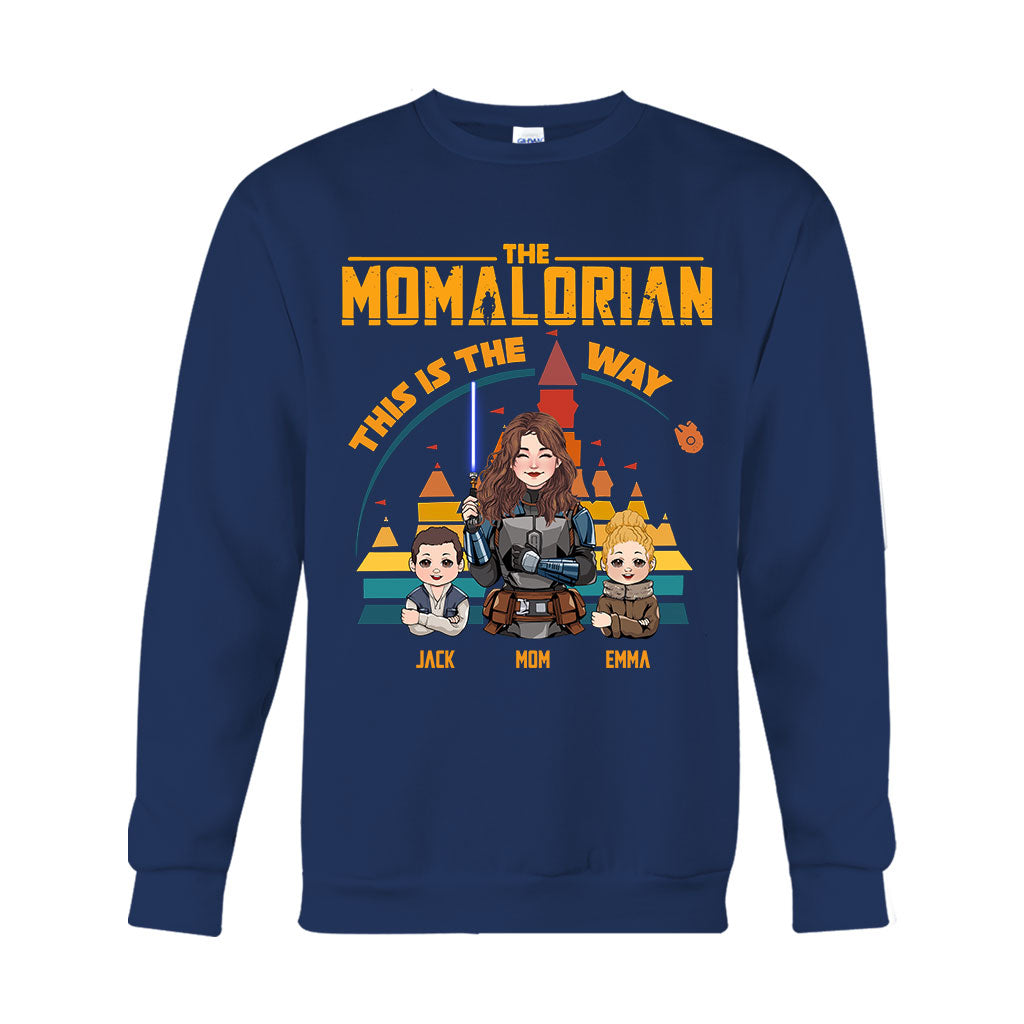 Mamalorian Dadalorian - Personalized Mother T-shirt And Hoodie