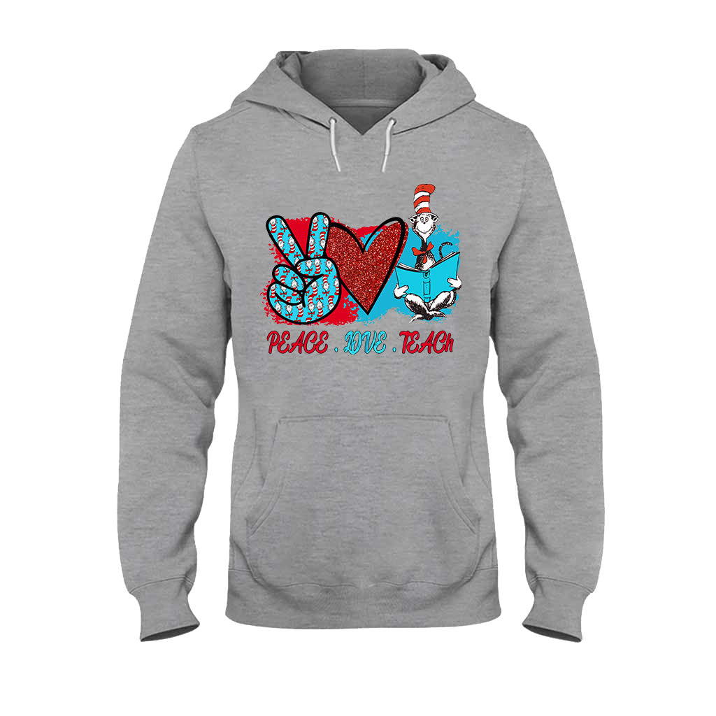 Peace Love Teach - Teacher Of All Things T-shirt And Hoodie