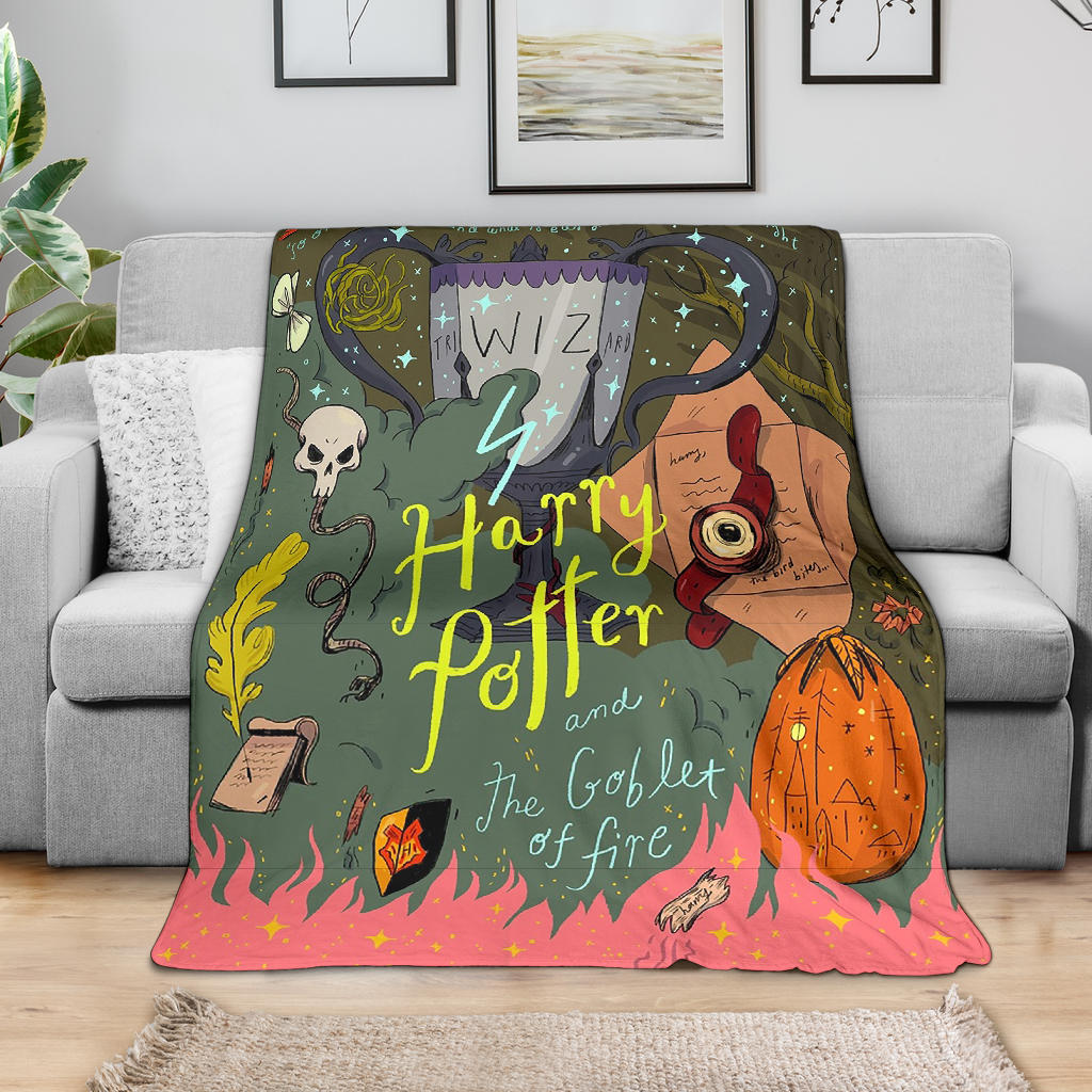 The Goblet The Magic World Blanket