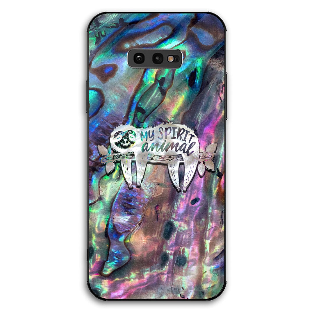 My Spirit Animal - Sloth Seashell Pattern Print Phone Case