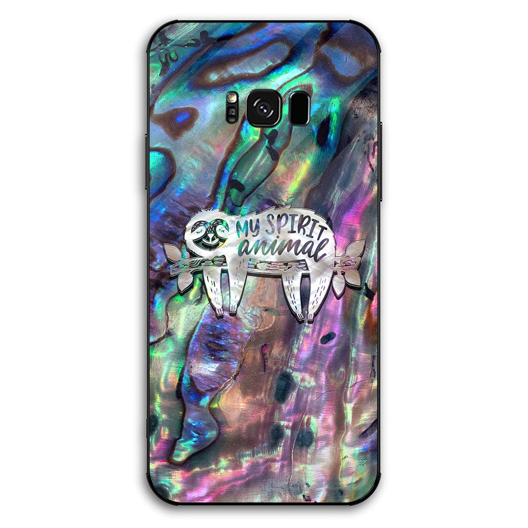 My Spirit Animal - Sloth Seashell Pattern Print Phone Case