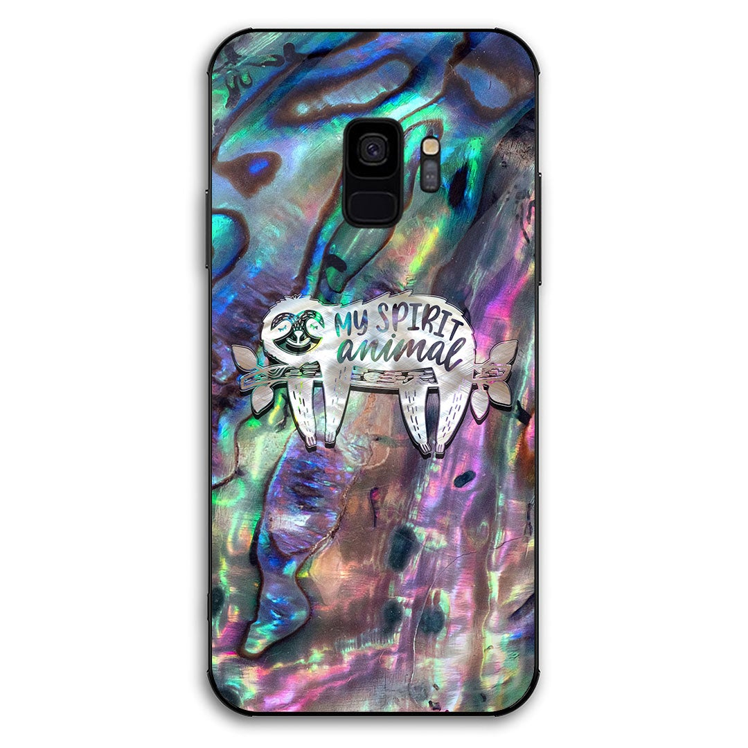 My Spirit Animal - Sloth Seashell Pattern Print Phone Case