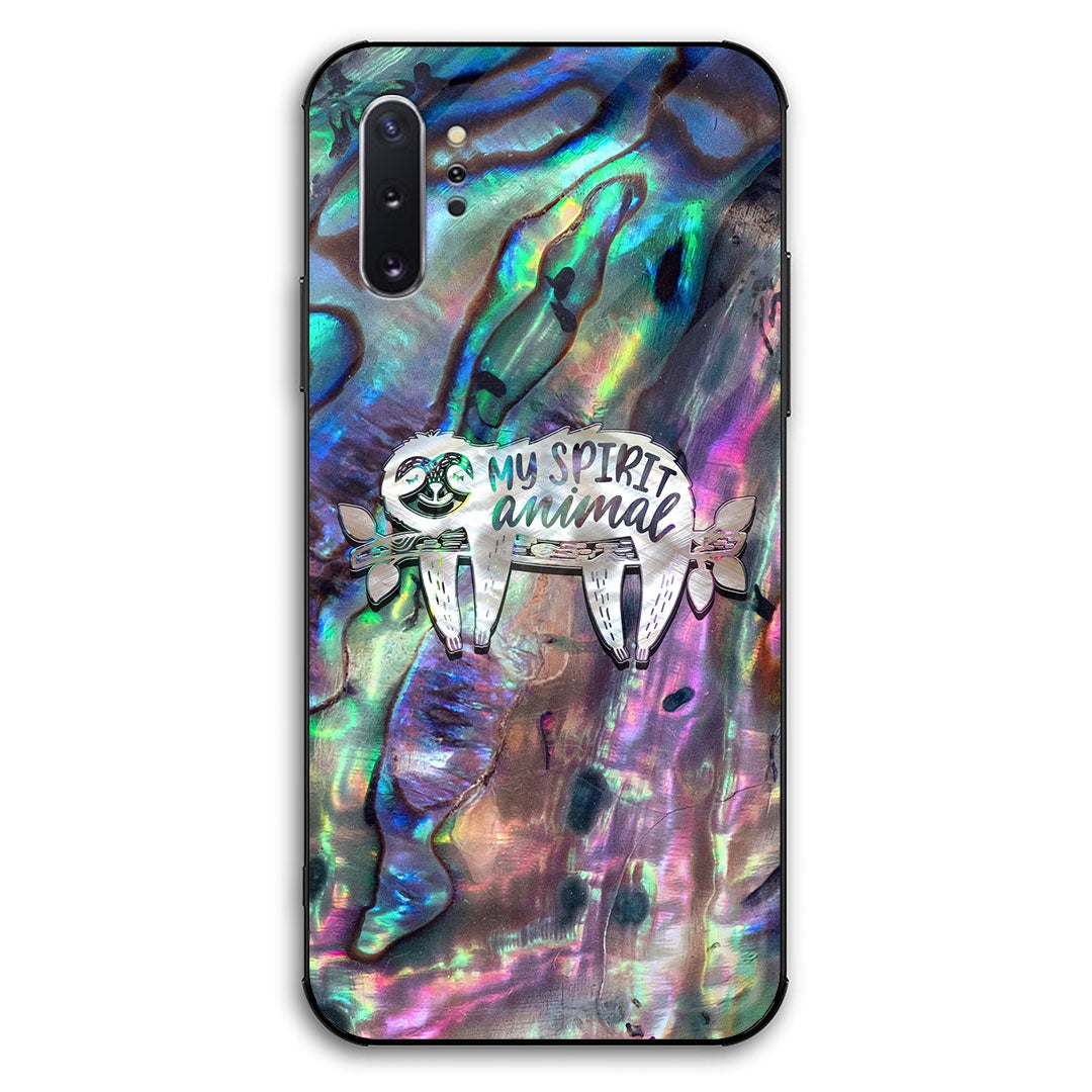 My Spirit Animal - Sloth Seashell Pattern Print Phone Case