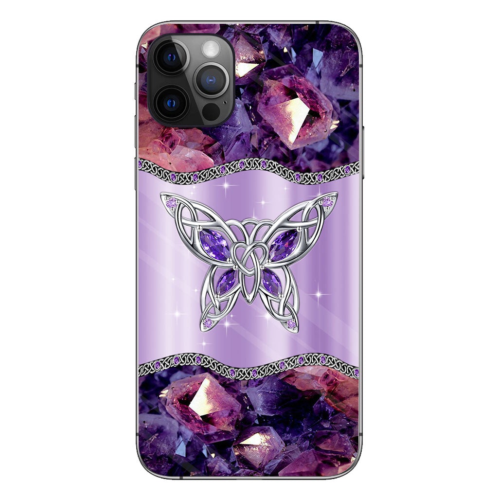 Love Butterflies - Personalized Phone Case With 3D Pattern Print