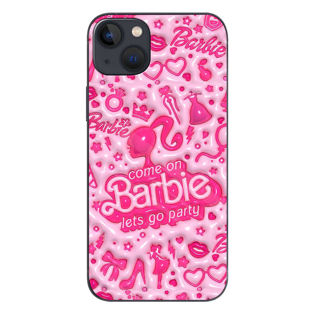 Come On Let's Go Party - Plastic Doll Phone Case