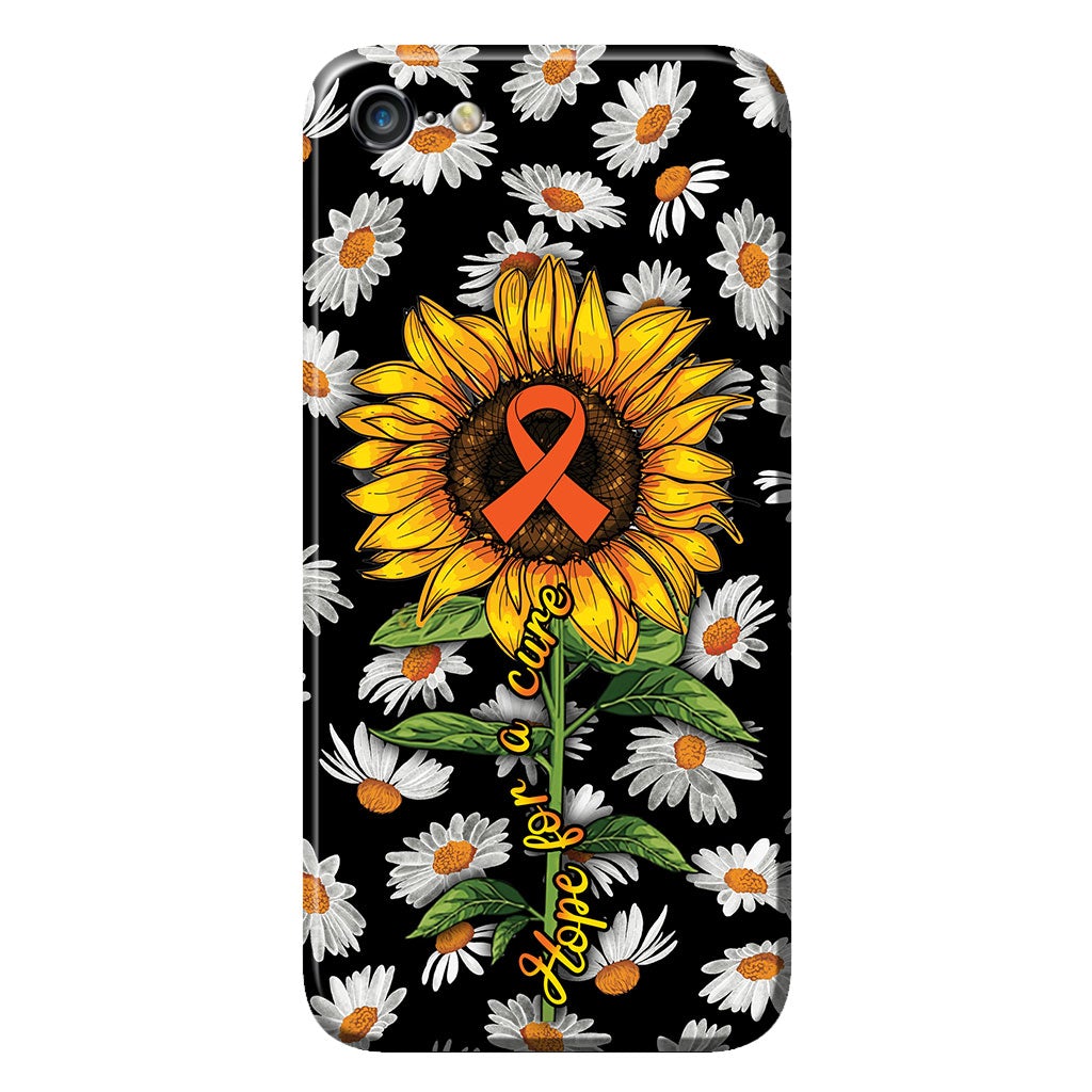 Hope For A Cure  - Multiple Sclerosis Awareness Phone Case 092021
