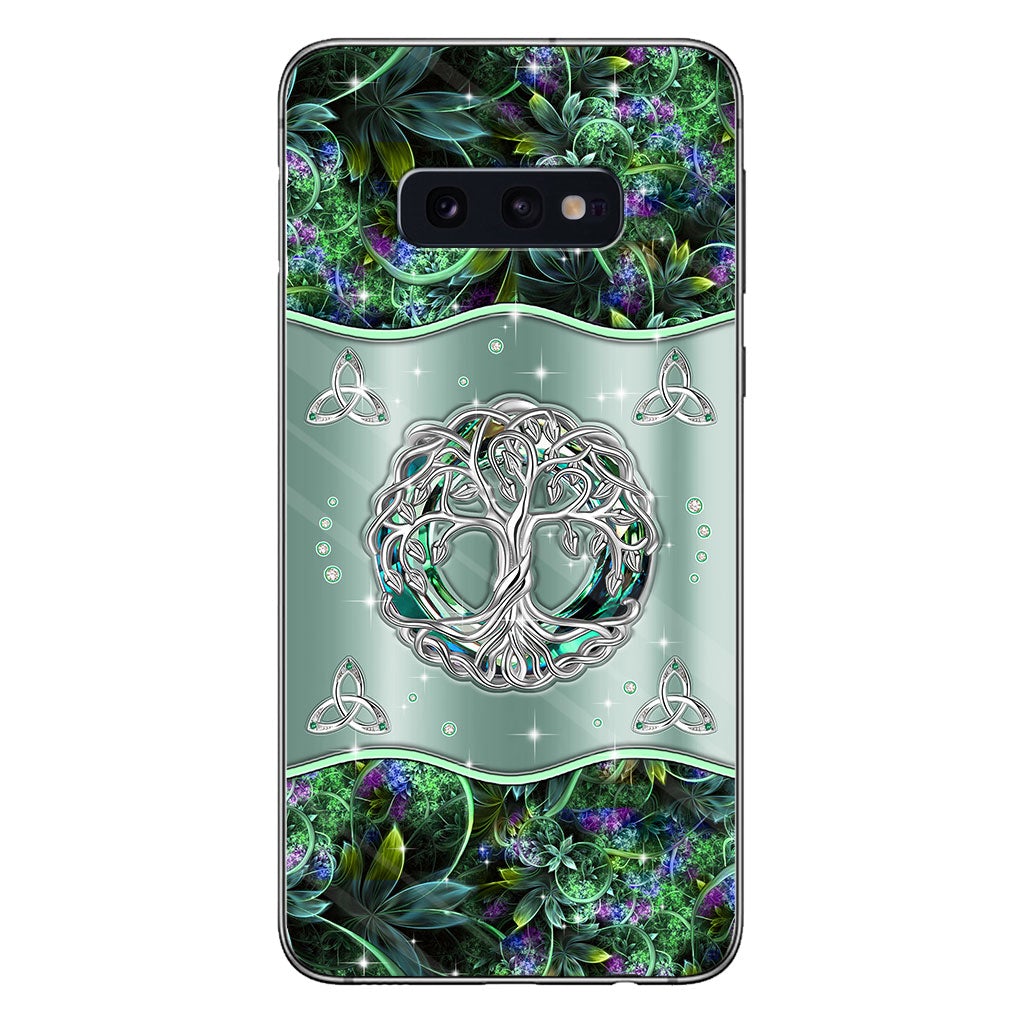 Irish Tree Of Life Celtic Knot - Irish Phone Case With 3D Pattern Print