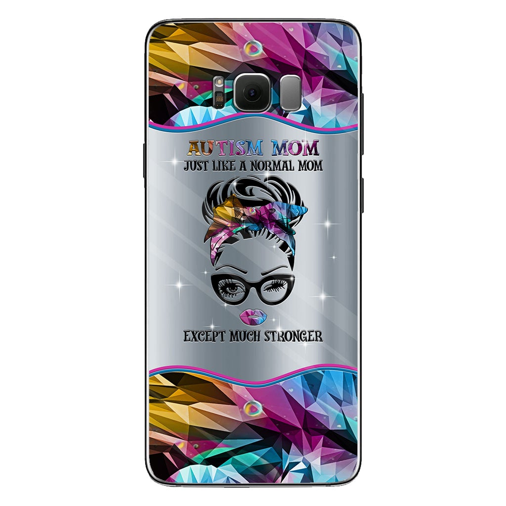 Much Stronger - Autism Awareness Personalized Phone Case