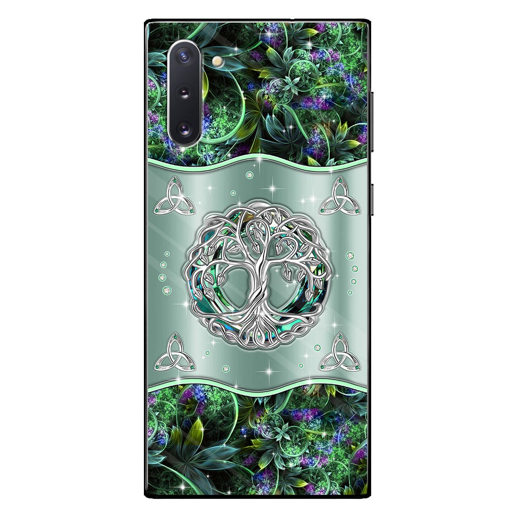 Irish Tree Of Life Celtic Knot - Irish Phone Case With 3D Pattern Print