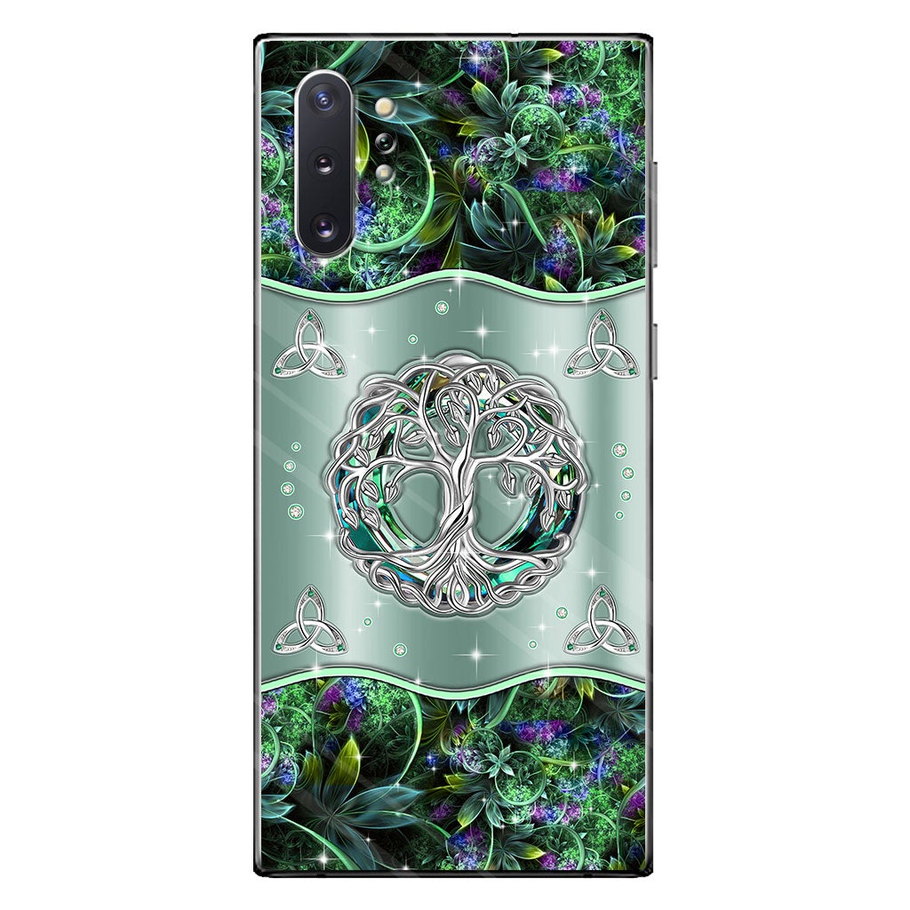 Irish Tree Of Life Celtic Knot - Irish Phone Case With 3D Pattern Print