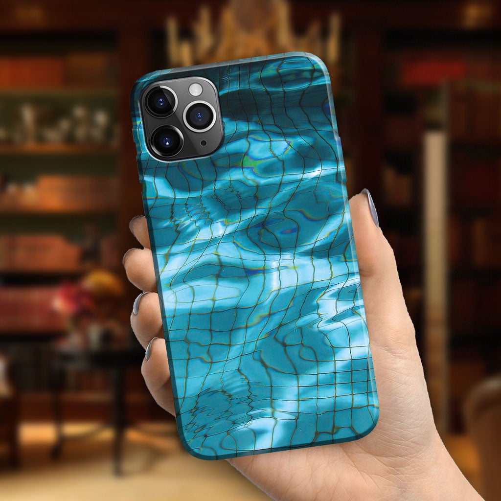 The Pool - Swimming 3D Pattern Print Phone Case
