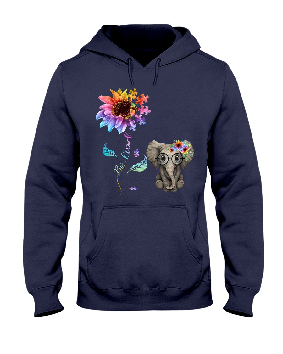 Elephant Be Kind - Autism Awareness T-shirt and Hoodie 0520