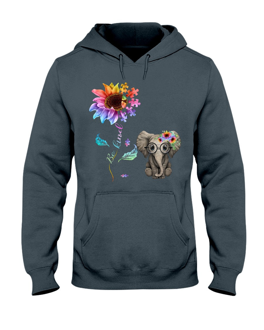 Elephant Be Kind - Autism Awareness T-shirt and Hoodie 0520