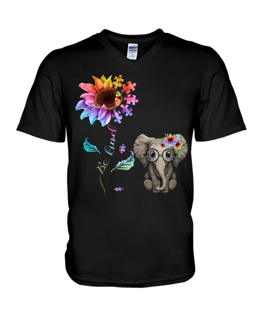 Elephant Be Kind - Autism Awareness T-shirt and Hoodie 0520