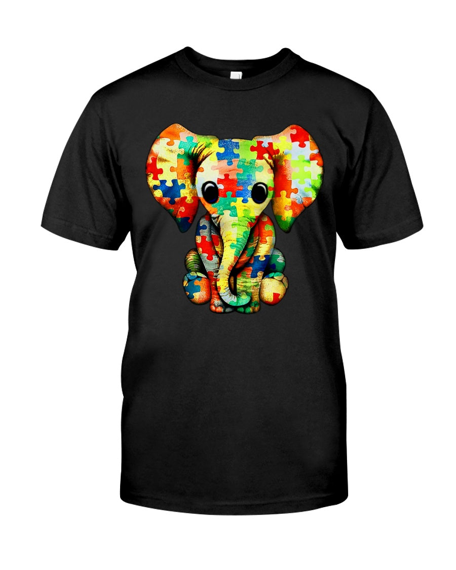 Autism Elephant - Autism Awareness T-shirt and Hoodie 0921