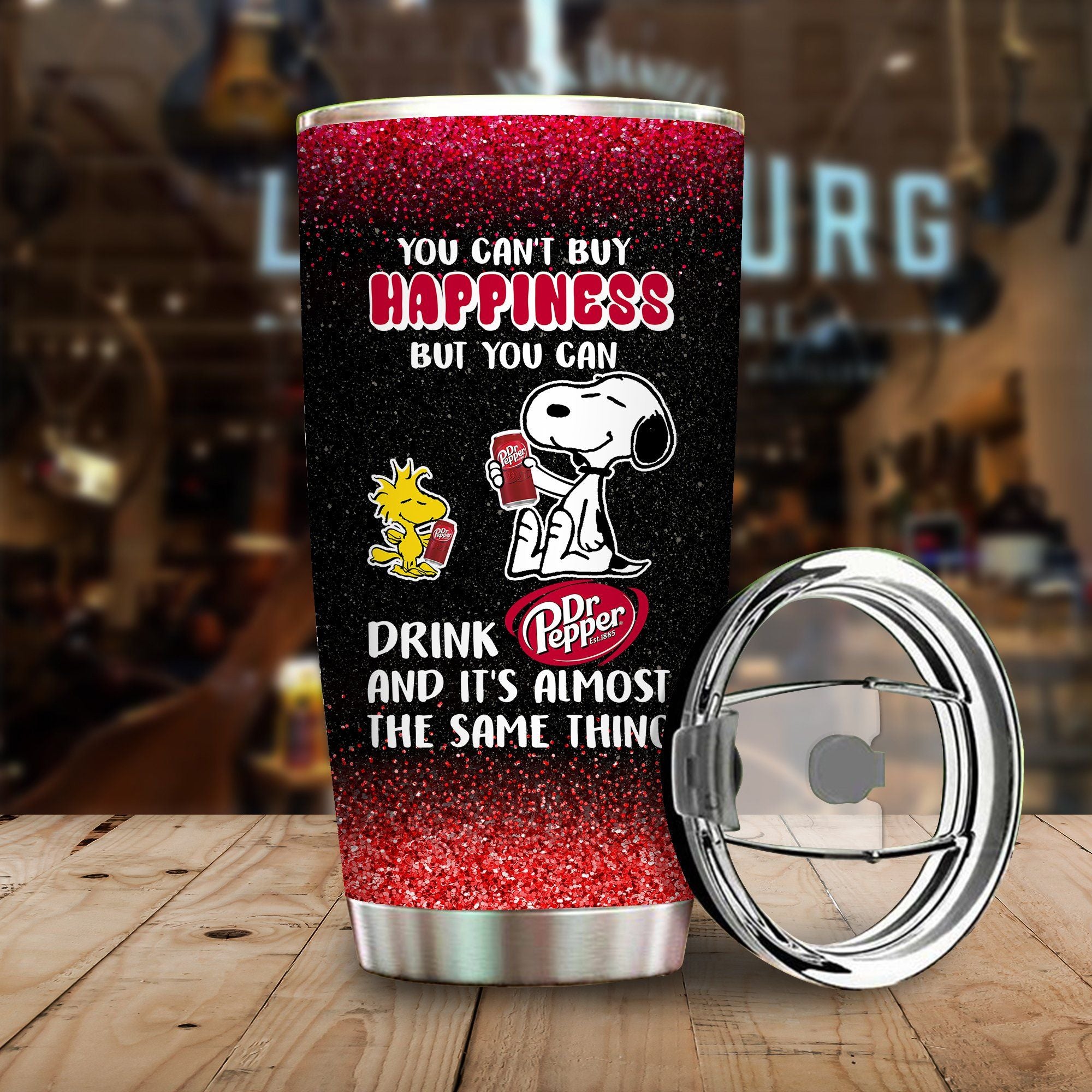 You Can't Buy Happiness But - Texas Drink Tumbler 1122