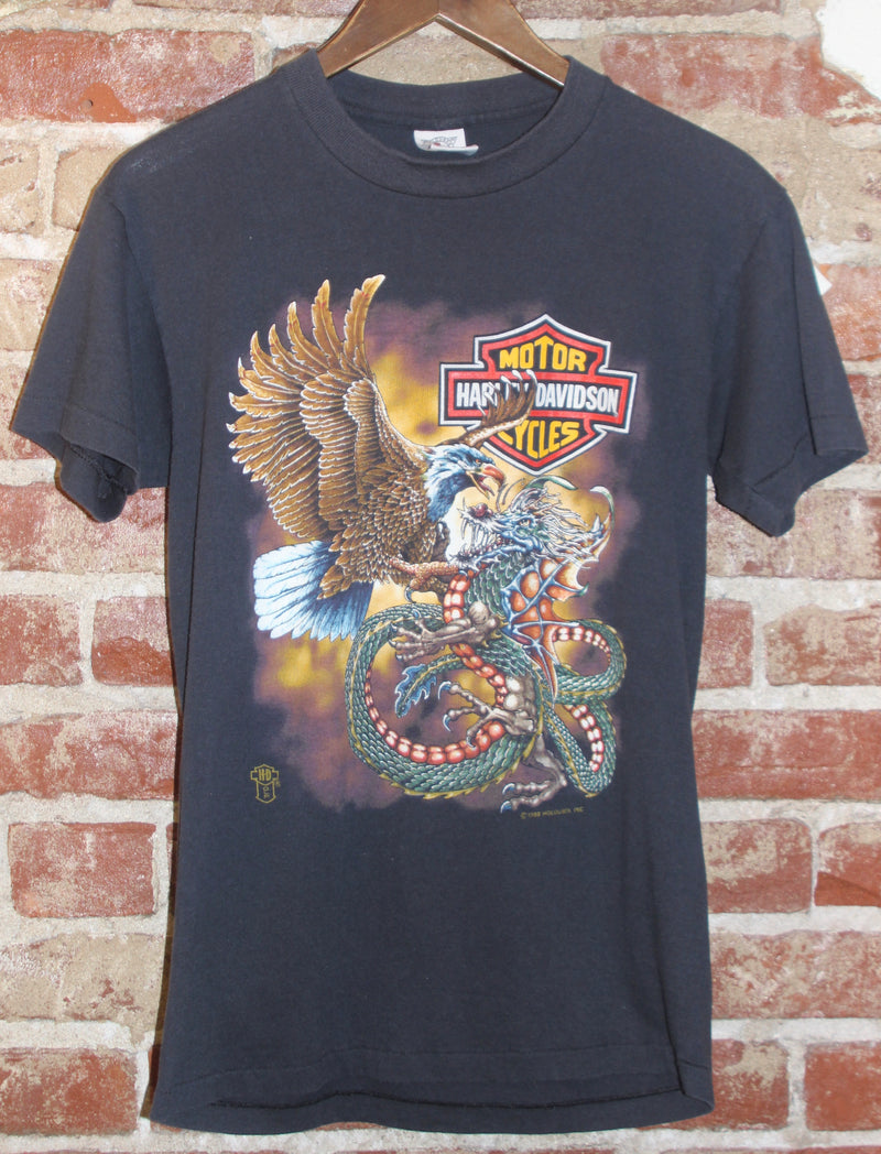 Vintage 1988 Dragon Harley Davidson Shirt