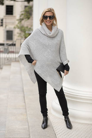 Comment s'habiller avec un poncho ?