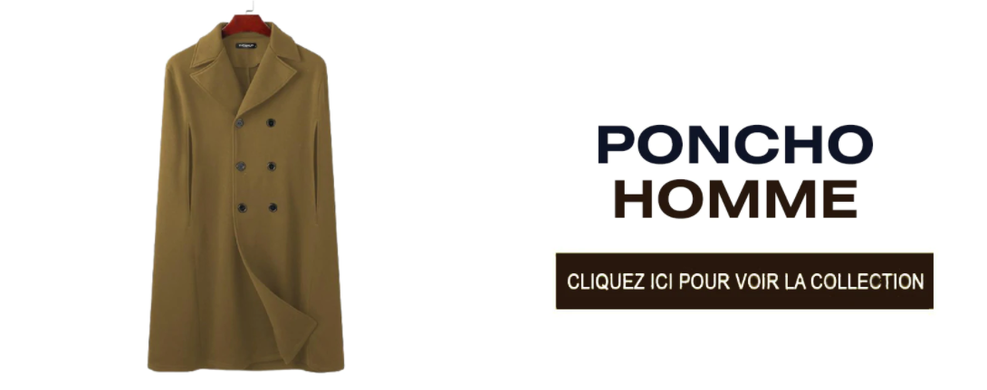 Poncho homme