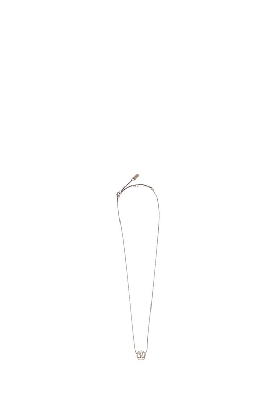 Louis Vuitton Monogram Eclipse Charms Necklace - Silver, Brass Pendant  Necklace, Necklaces - LOU336921