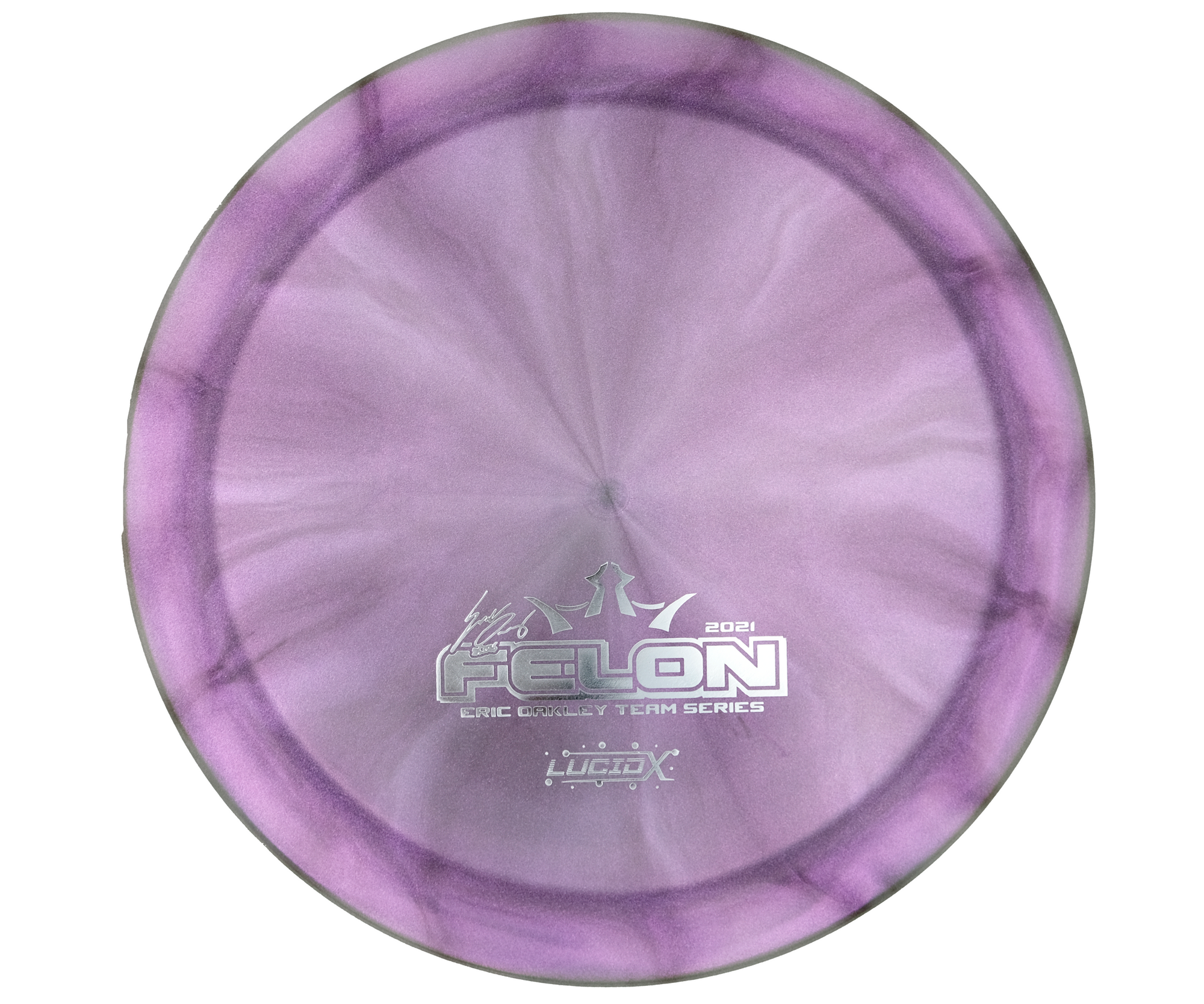 DYNAMIC DISCS LUCID-X GLIMMER Felon (Eric Oakley) (174G) -  ModestArmDiscGolf LLC