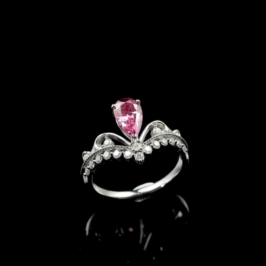 Pink Princess |  Handmade Engagement Ring