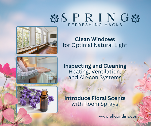 Refreshing Spring Tips by Ella & Iris Home