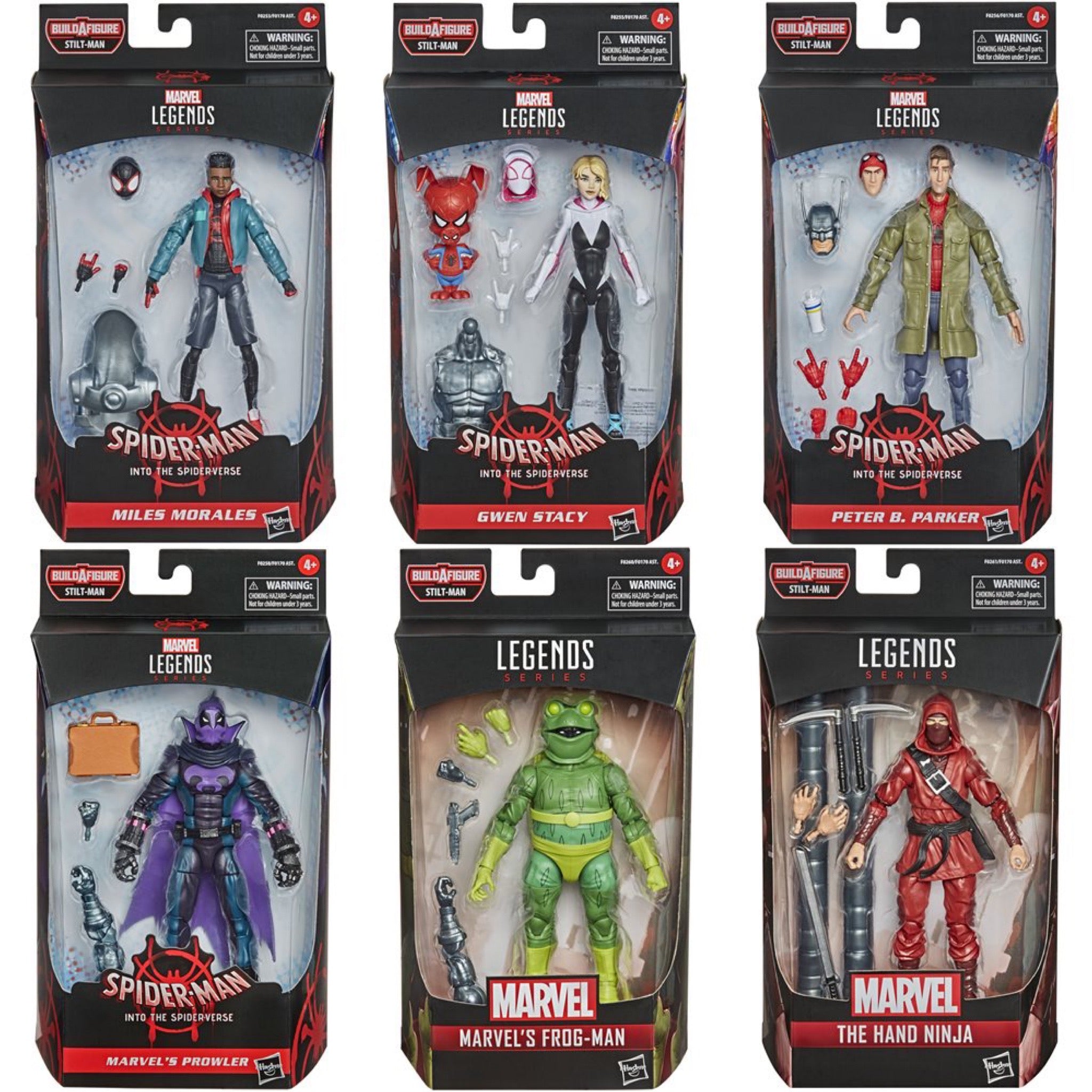 IN STOCK! Spider-Man Marvel Legends 6-Inch Action Figures Set Of 6 Fig|  Stone Tower Toys & Collectibles
