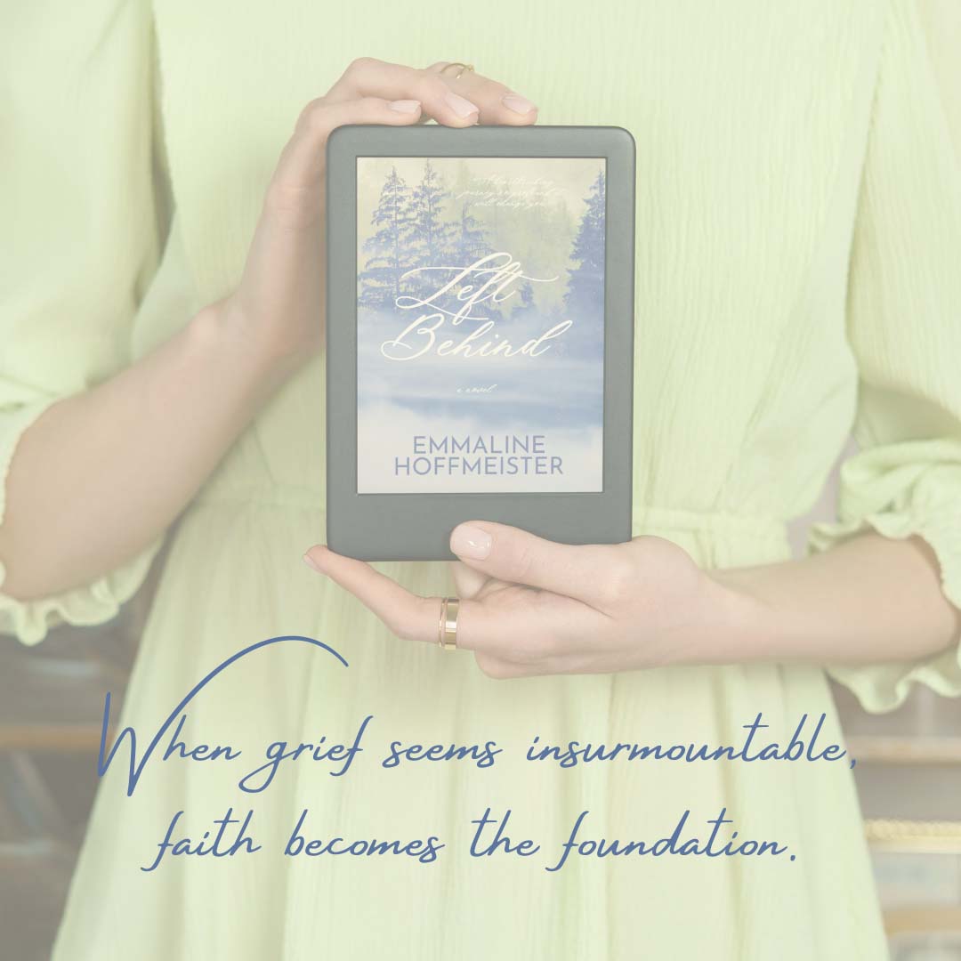 When grief seems insurmountable, faith becomes the foundation. Left Behind by Emmaline Hoffmeister is an LDS Christian fiction novel by an LDS author.