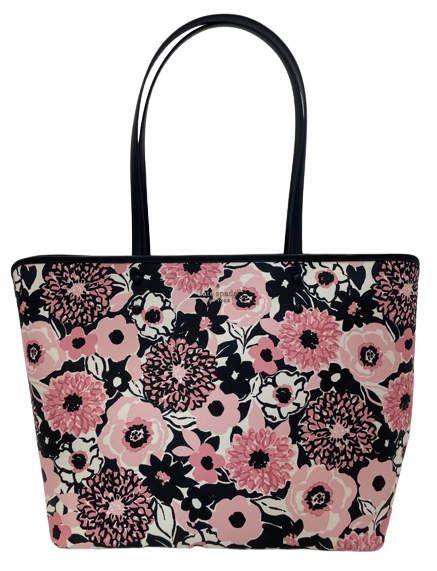 Kate Spade Dahlia Floral Pink Multi Tote Bag – 