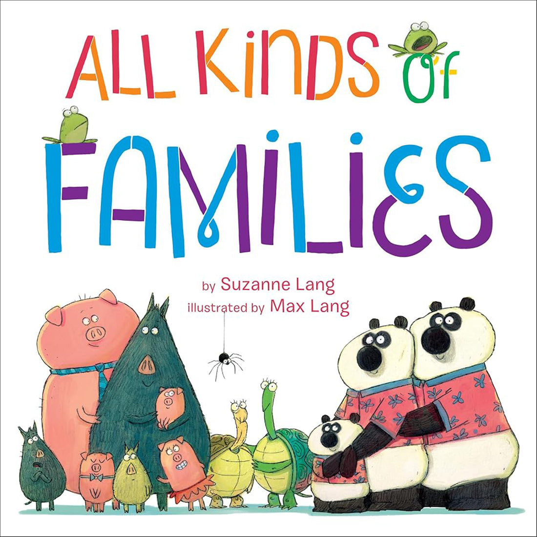 All Kinds of Families by Suzanne Lang / Board Book - NEW BOOK