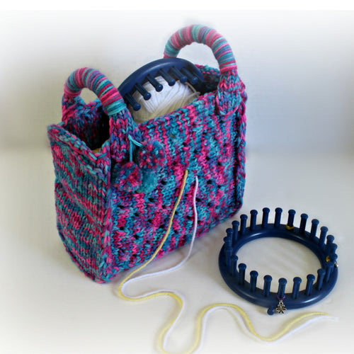 LOOM KNIT Water Bottle Holder Cover