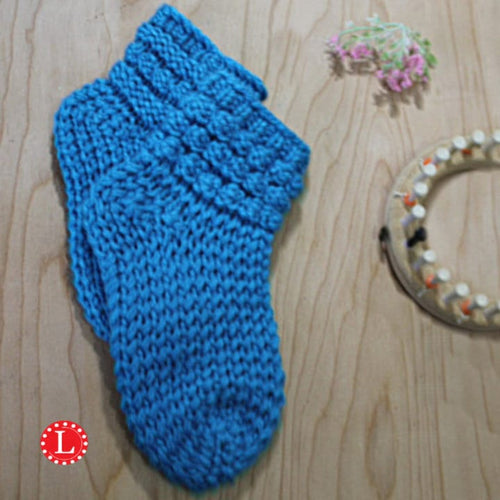 Double Woven Socks – LOOM KNIT