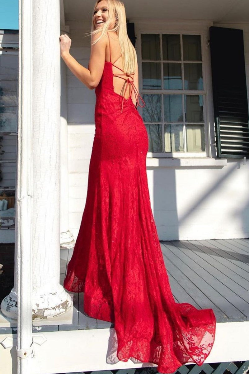 lace empire maxi dress