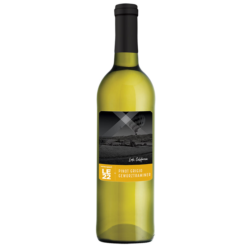 LE22 Limited Edition Pinot Grigio Gewurztraminer – California **Available to make in March 2023**