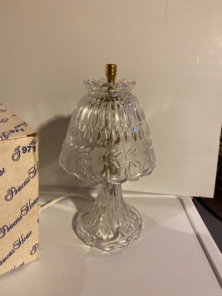 princess house heritage romance lamp