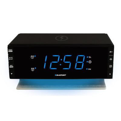 Blaupunkt CR12BK Alarm Clock Radio RM LCD Display Temperature Sensor S –  Euroelectronics UK