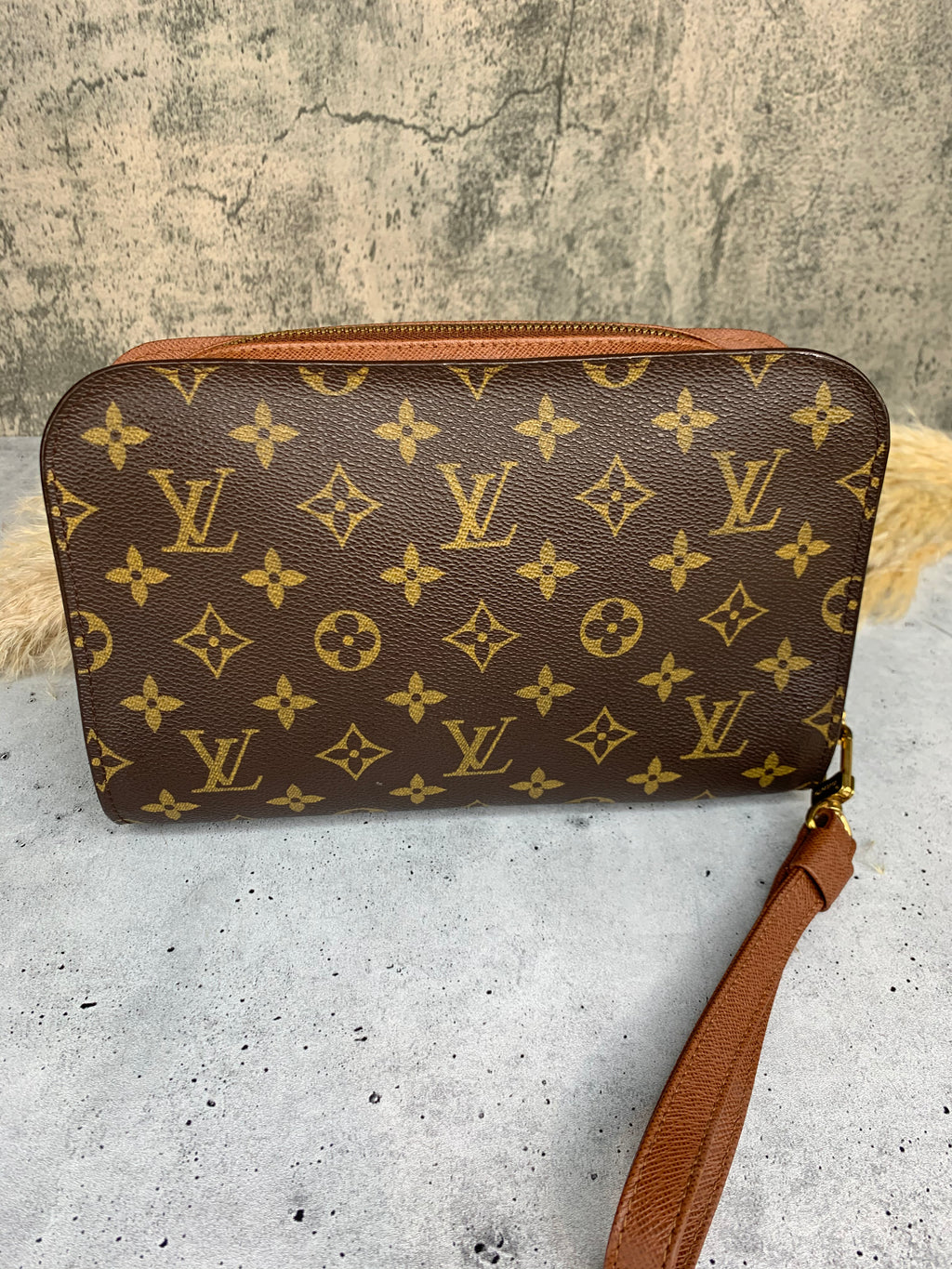 Louis Vuitton Vintage Louis Vuitton Orsay Monogram Canvas Clutch Bag