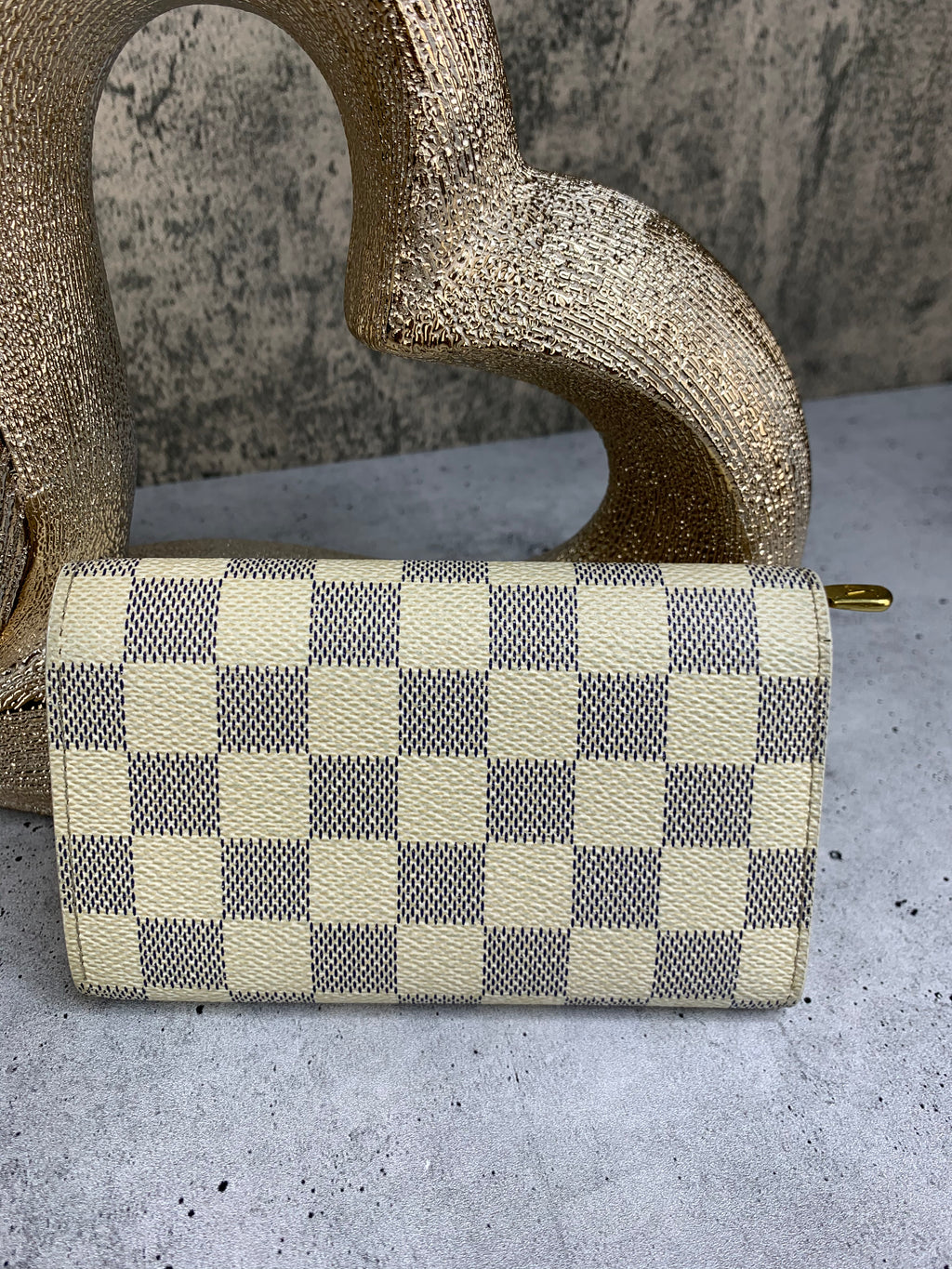 Louis Vuitton Sarah Wallet Damier Ebene – yourvintagelvoe