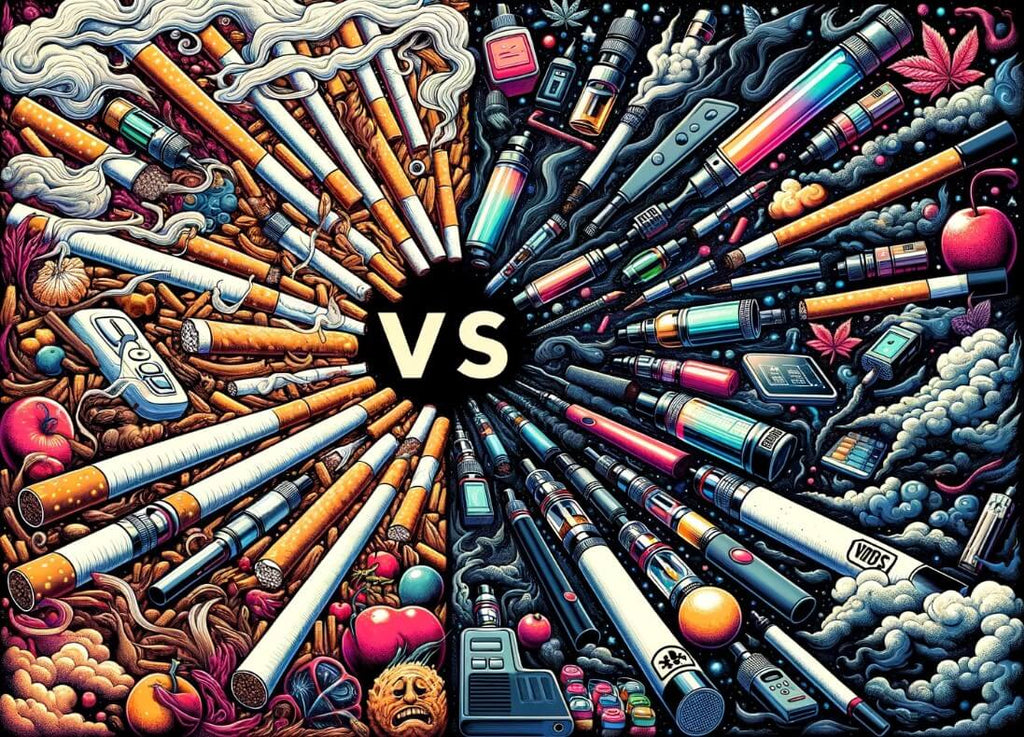 Cigarettes Vs. Vapes