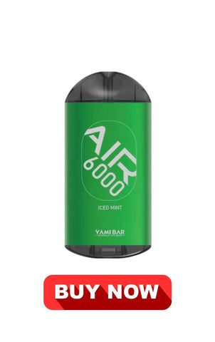Yami Bar Air 6000 Disposable Puffs - Iced Mint