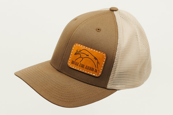 Cap Brown CLOTHING Coyote STONE / Mesh BUFFALO Patch Flexfit – Circle Khaki