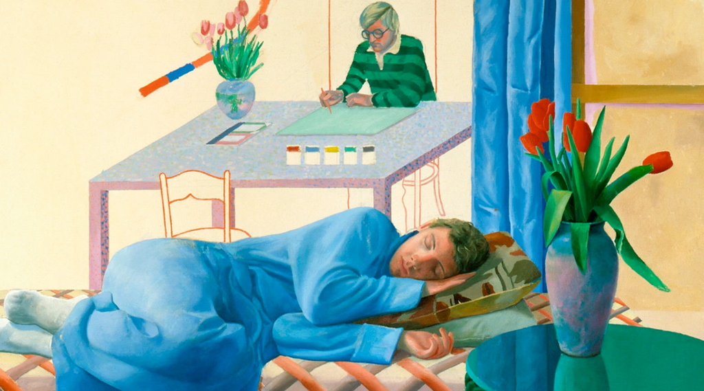 david hockney gay happy paint