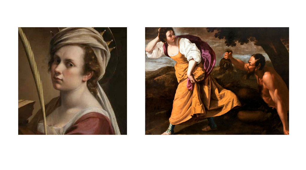 Artemisia Gentileschi artiste femme pionnière en son siècle une des plus célèbres femme peintre de l'histoire de l'art