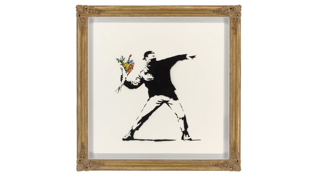 Vente aux enchères : le célèbre tableau piégé de Banksy fait son