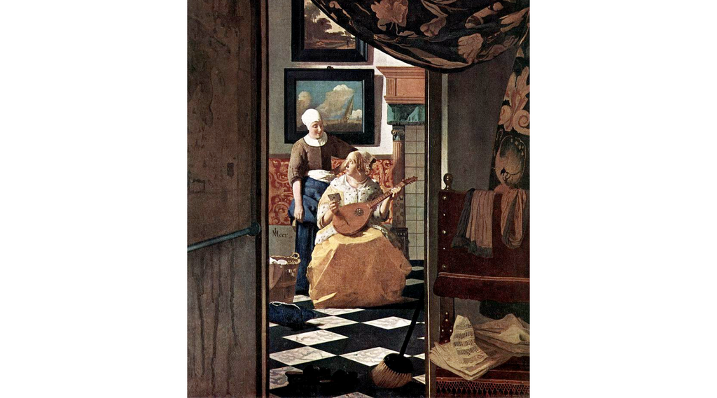 Lettre d'amour de Vermeer