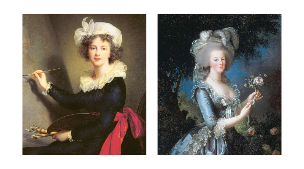 Vigée lebrun une des premières femmes peintre à la cour royale