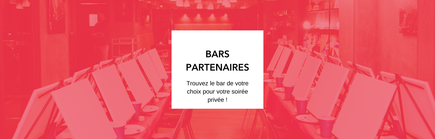 Bars partenaires ateliers peinture Happy Paint